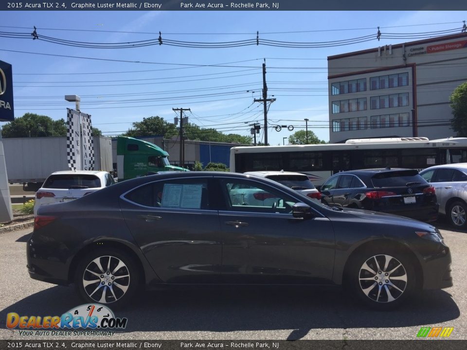 2015 Acura TLX 2.4 Graphite Luster Metallic / Ebony Photo #2