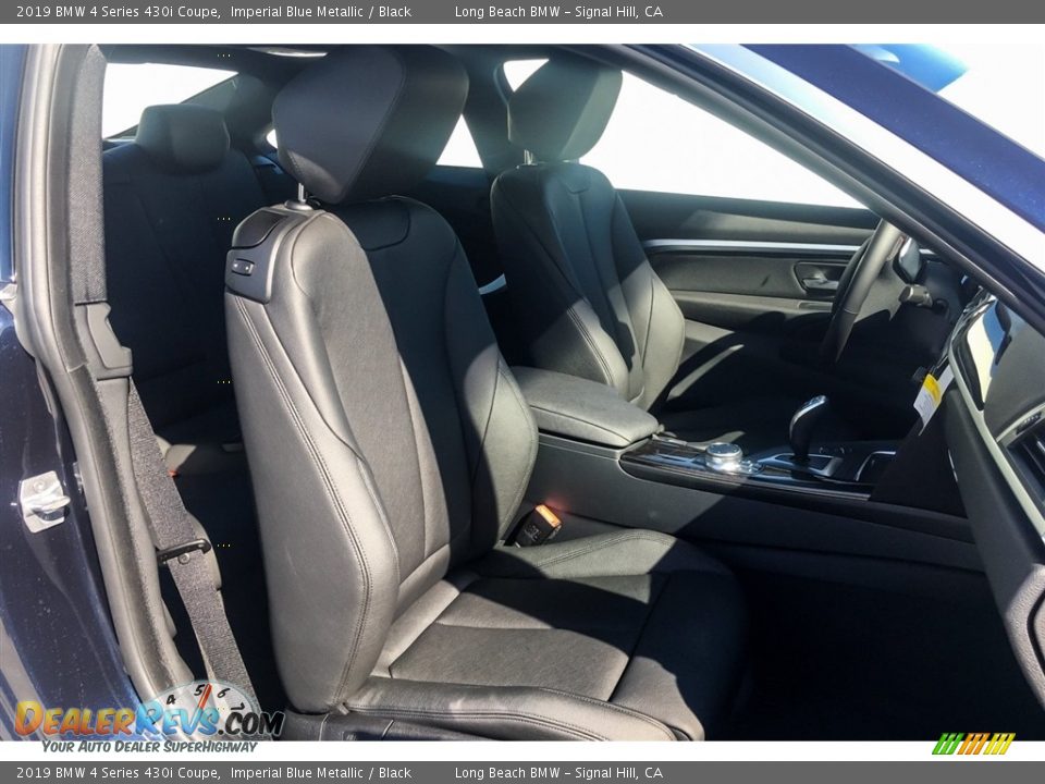 2019 BMW 4 Series 430i Coupe Imperial Blue Metallic / Black Photo #2
