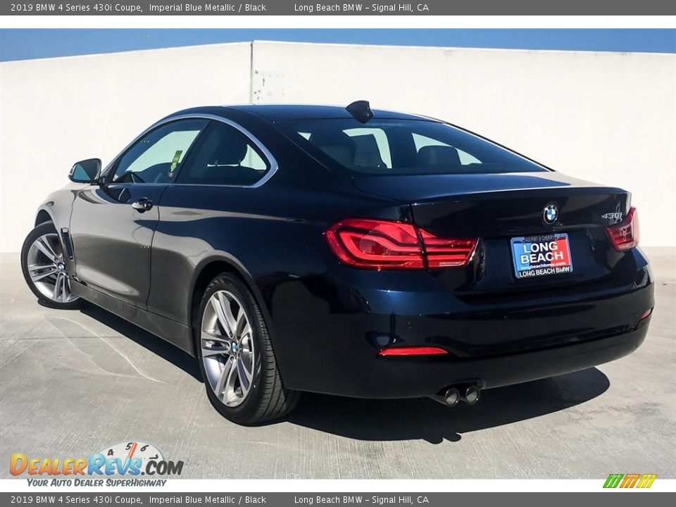2019 BMW 4 Series 430i Coupe Imperial Blue Metallic / Black Photo #3