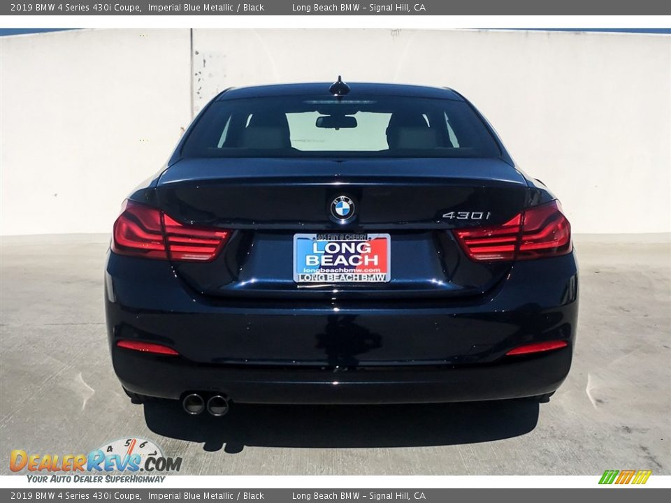 2019 BMW 4 Series 430i Coupe Imperial Blue Metallic / Black Photo #4