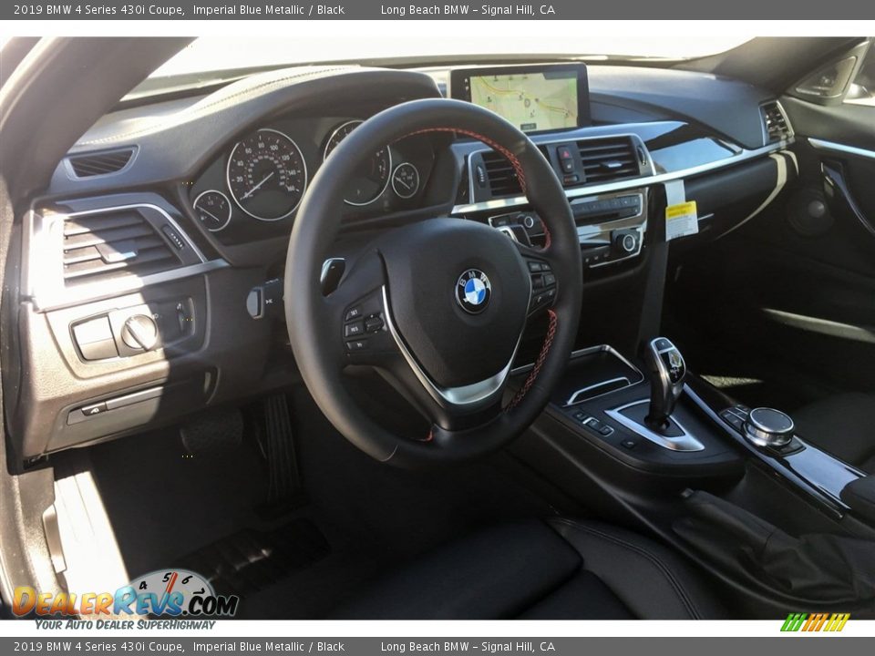 2019 BMW 4 Series 430i Coupe Imperial Blue Metallic / Black Photo #5