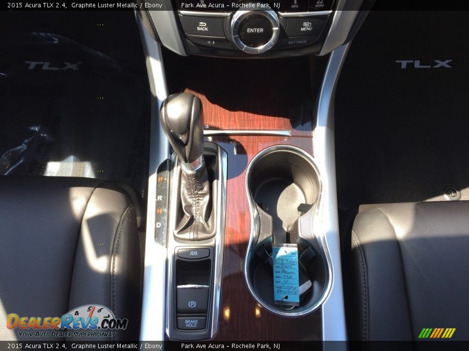 2015 Acura TLX 2.4 Graphite Luster Metallic / Ebony Photo #15