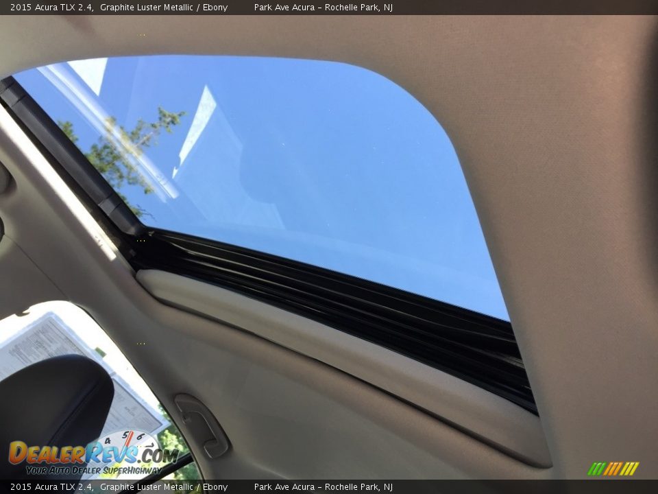 2015 Acura TLX 2.4 Graphite Luster Metallic / Ebony Photo #20