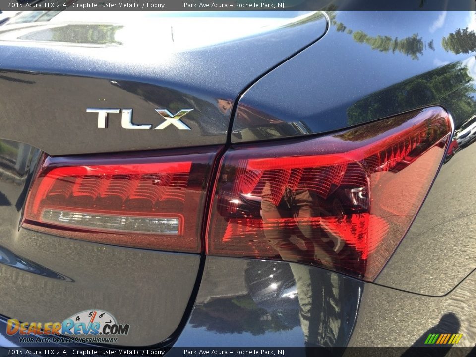 2015 Acura TLX 2.4 Graphite Luster Metallic / Ebony Photo #22