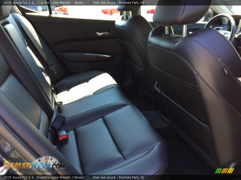 2015 Acura TLX 2.4 Graphite Luster Metallic / Ebony Photo #24