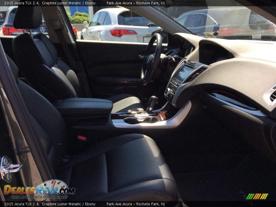 2015 Acura TLX 2.4 Graphite Luster Metallic / Ebony Photo #26