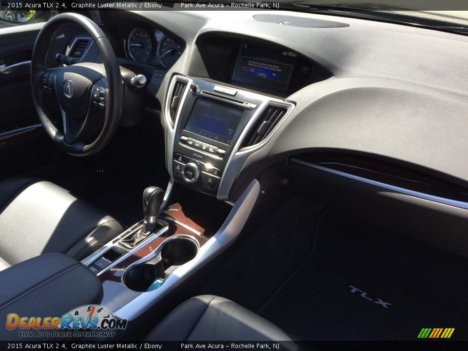 2015 Acura TLX 2.4 Graphite Luster Metallic / Ebony Photo #27