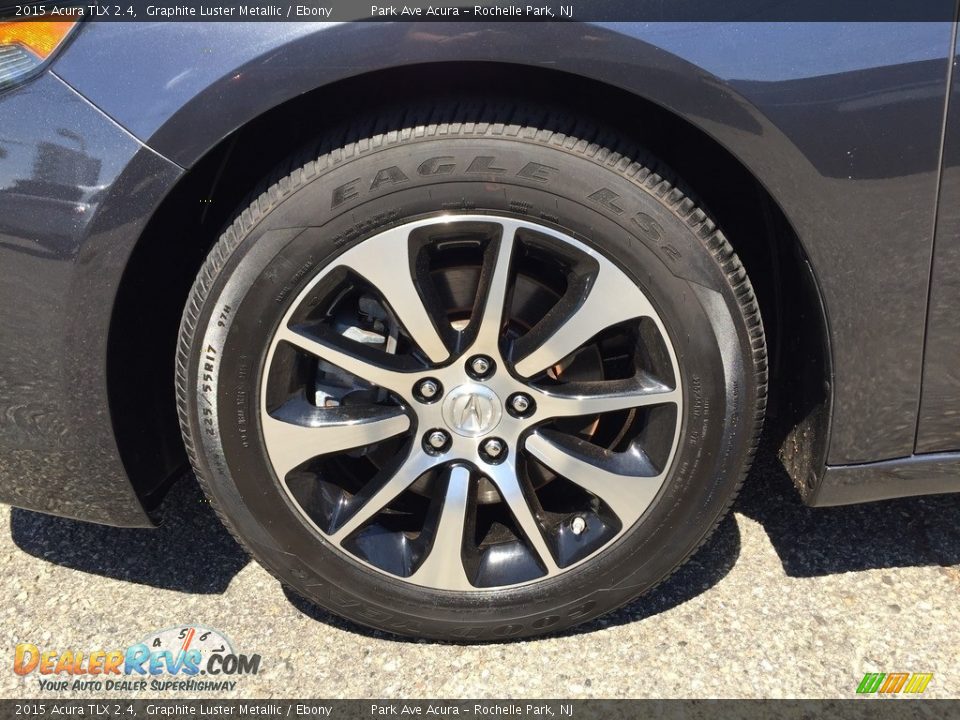 2015 Acura TLX 2.4 Graphite Luster Metallic / Ebony Photo #29