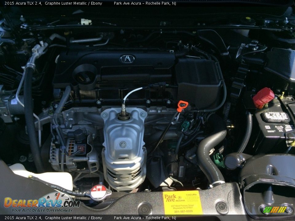 2015 Acura TLX 2.4 Graphite Luster Metallic / Ebony Photo #30