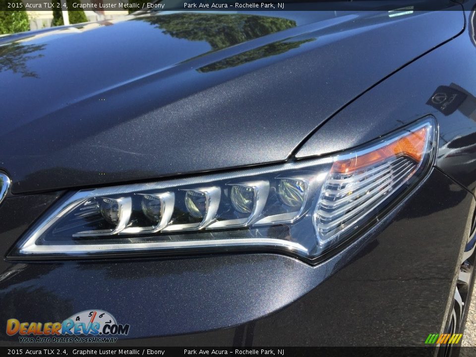 2015 Acura TLX 2.4 Graphite Luster Metallic / Ebony Photo #31