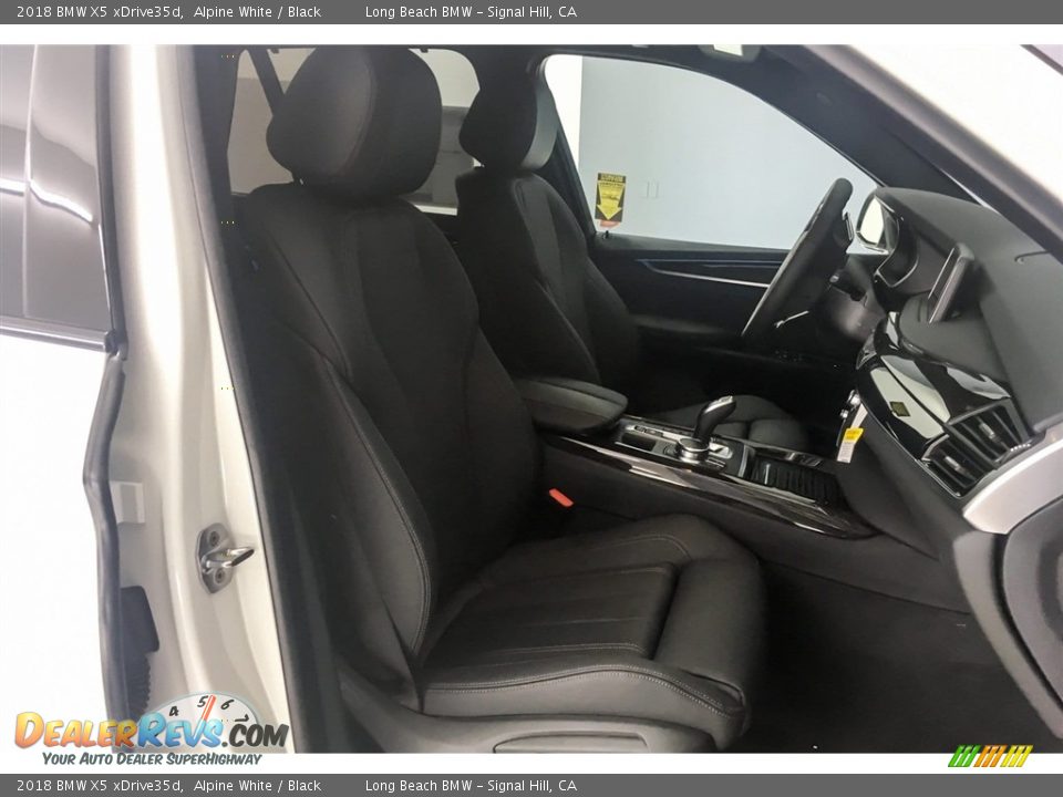 2018 BMW X5 xDrive35d Alpine White / Black Photo #2
