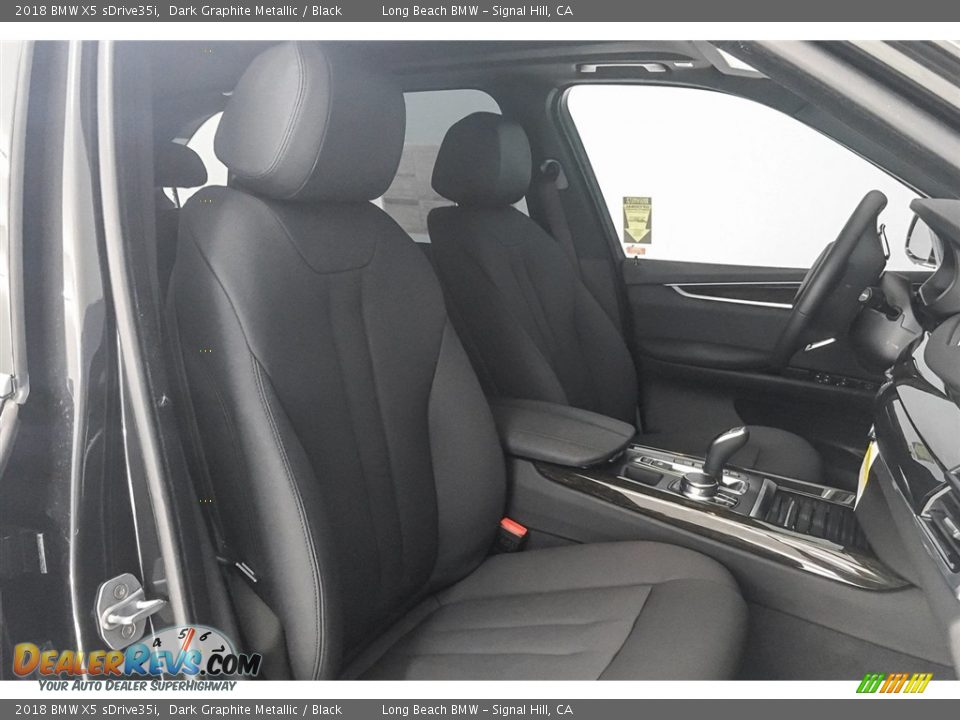 2018 BMW X5 sDrive35i Dark Graphite Metallic / Black Photo #2