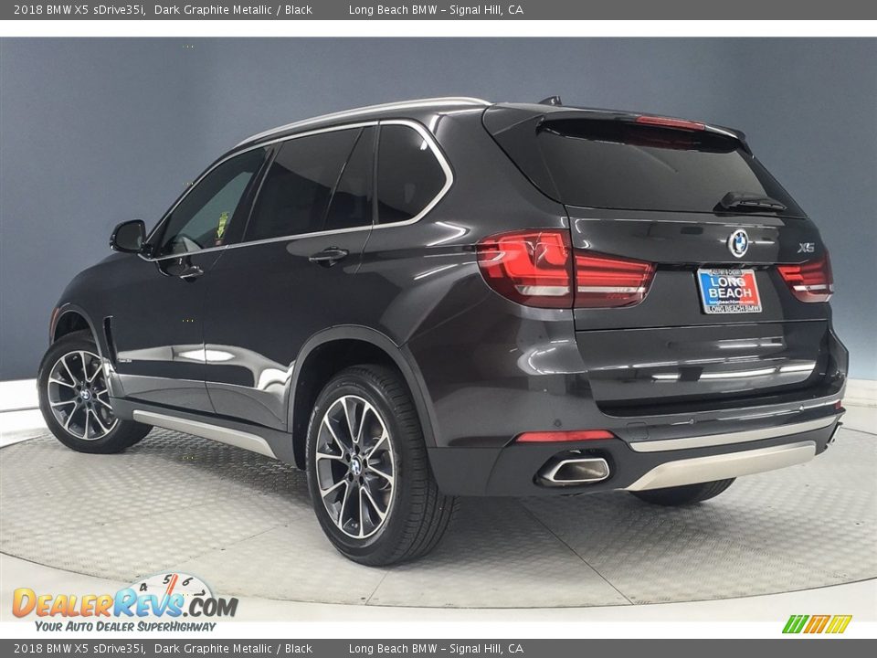 2018 BMW X5 sDrive35i Dark Graphite Metallic / Black Photo #3