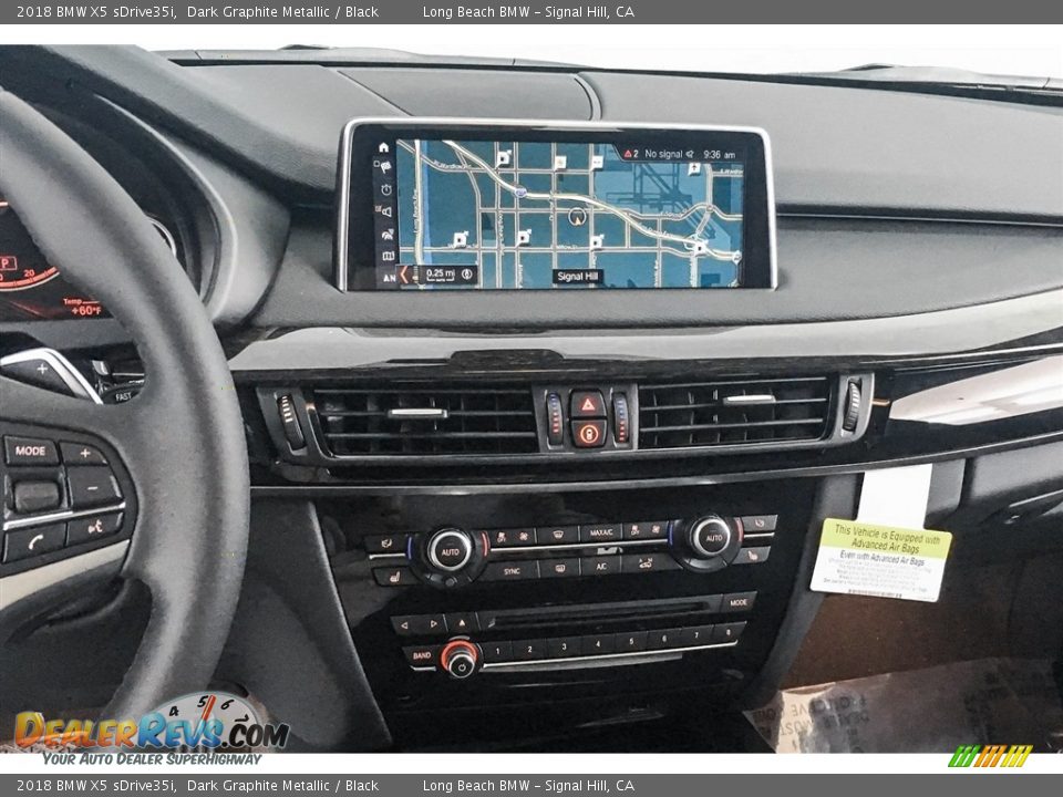 2018 BMW X5 sDrive35i Dark Graphite Metallic / Black Photo #5