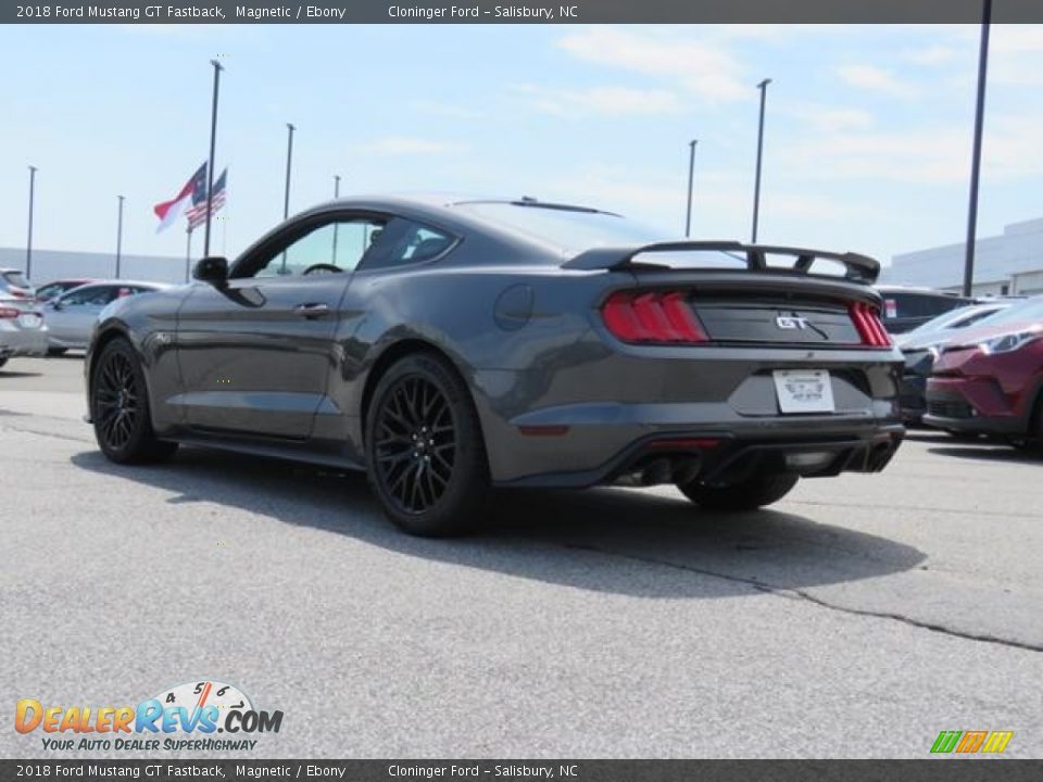2018 Ford Mustang GT Fastback Magnetic / Ebony Photo #22