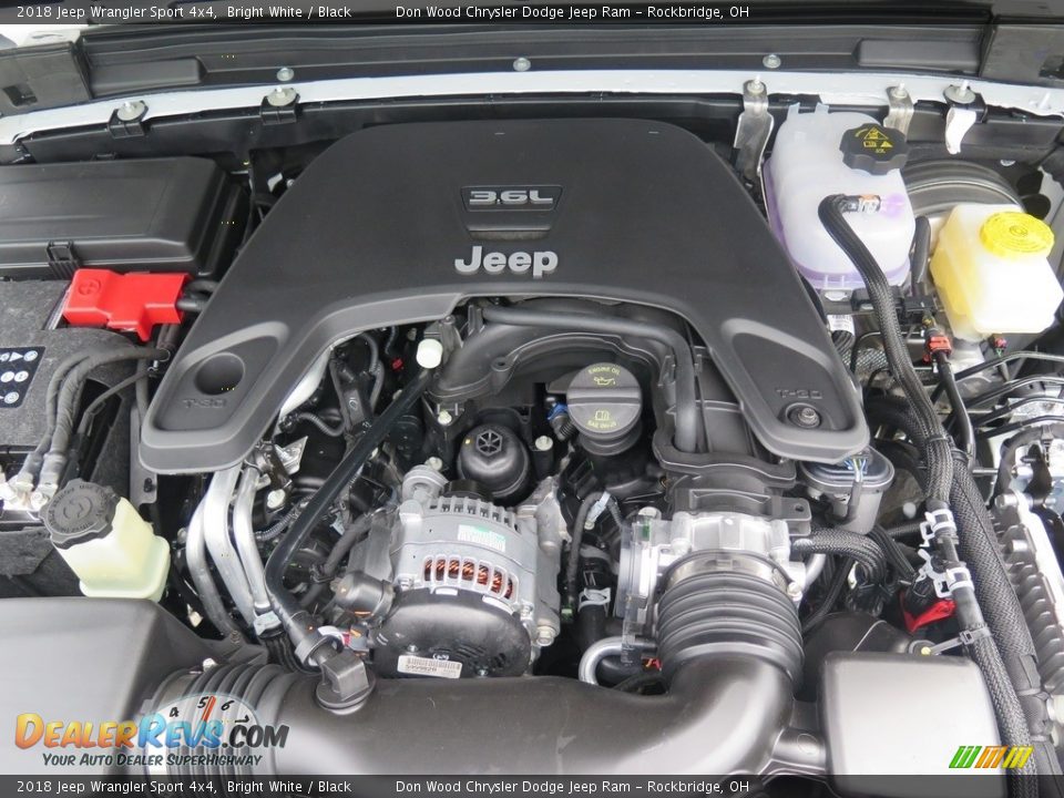 2018 Jeep Wrangler Sport 4x4 3.6 Liter DOHC 24-Valve VVT V6 Engine Photo #31