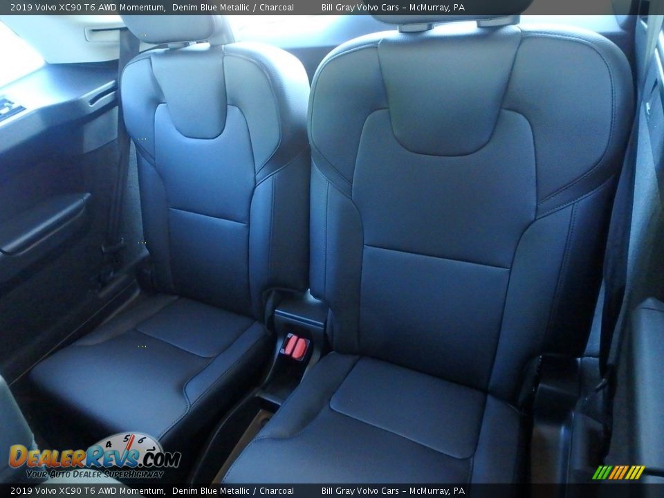 Rear Seat of 2019 Volvo XC90 T6 AWD Momentum Photo #9
