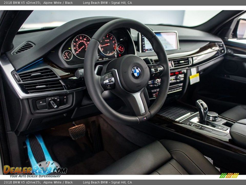 2018 BMW X5 sDrive35i Alpine White / Black Photo #5