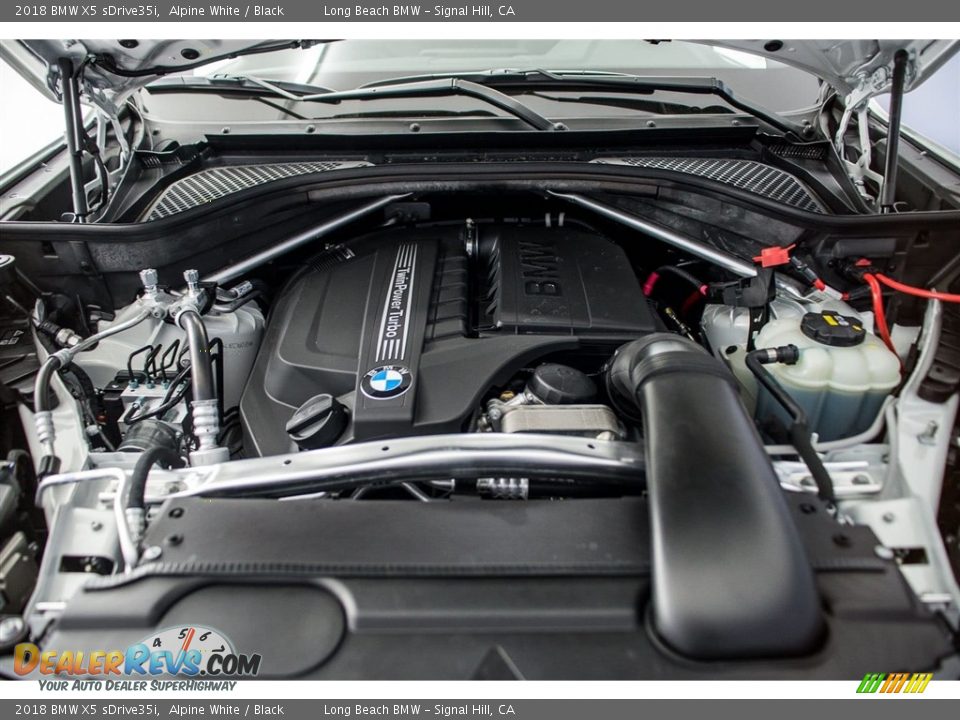 2018 BMW X5 sDrive35i Alpine White / Black Photo #8