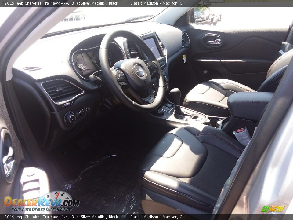 2019 Jeep Cherokee Trailhawk 4x4 Billet Silver Metallic / Black Photo #4