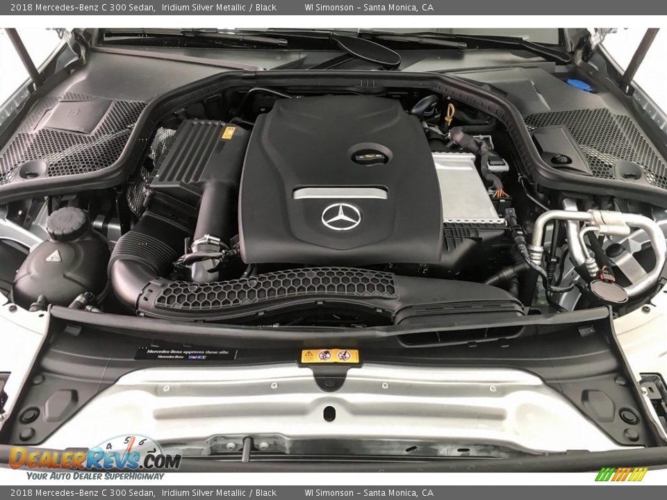 2018 Mercedes-Benz C 300 Sedan 2.0 Liter Turbocharged DOHC 16-Valve VVT 4 Cylinder Engine Photo #8