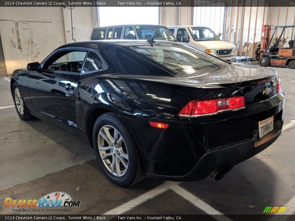 2014 Chevrolet Camaro LS Coupe Summit White / Black Photo #3