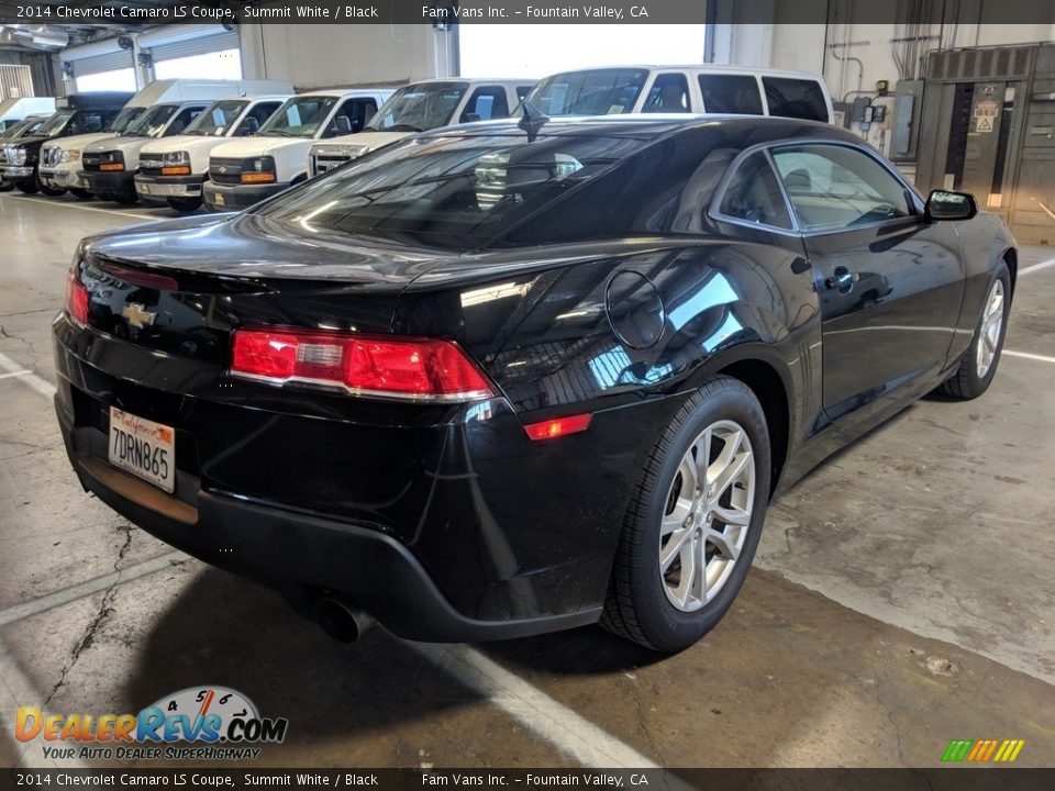 2014 Chevrolet Camaro LS Coupe Summit White / Black Photo #4