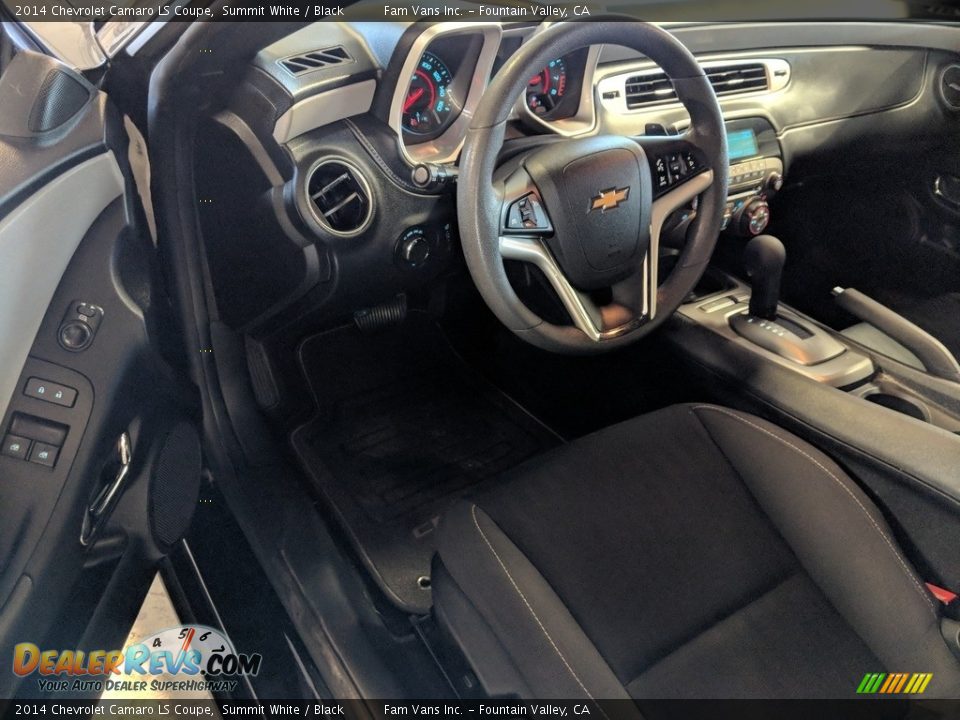2014 Chevrolet Camaro LS Coupe Summit White / Black Photo #5