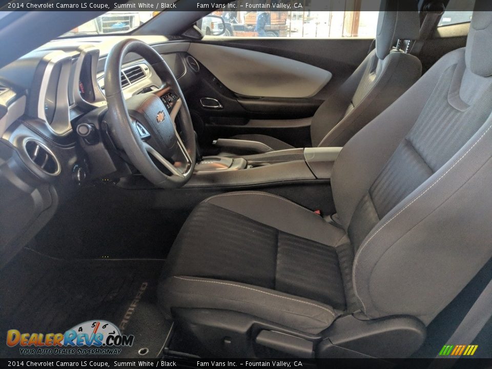 2014 Chevrolet Camaro LS Coupe Summit White / Black Photo #6