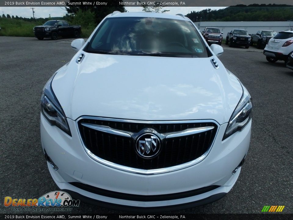 2019 Buick Envision Essence AWD Summit White / Ebony Photo #2