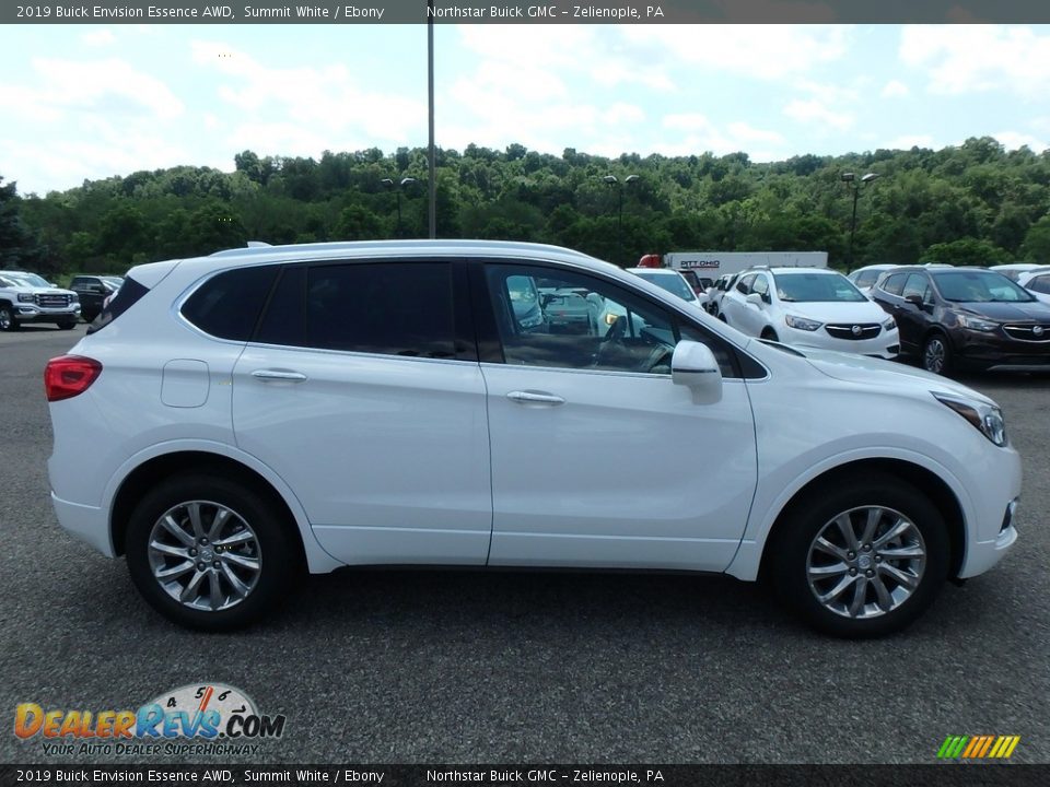 Summit White 2019 Buick Envision Essence AWD Photo #4