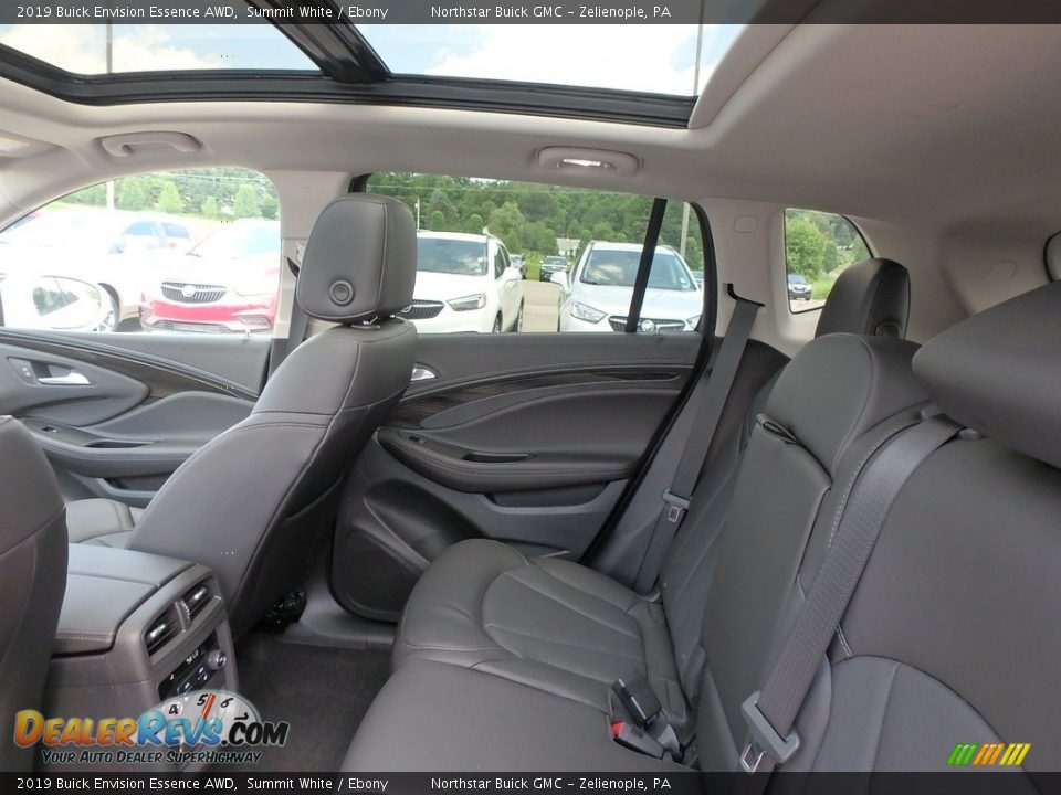 Rear Seat of 2019 Buick Envision Essence AWD Photo #11