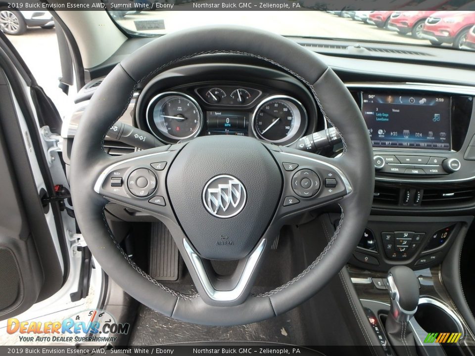 2019 Buick Envision Essence AWD Steering Wheel Photo #17