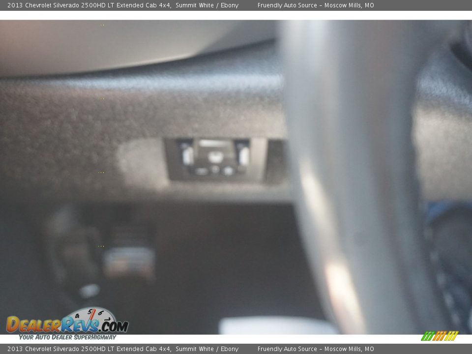 2013 Chevrolet Silverado 2500HD LT Extended Cab 4x4 Summit White / Ebony Photo #7