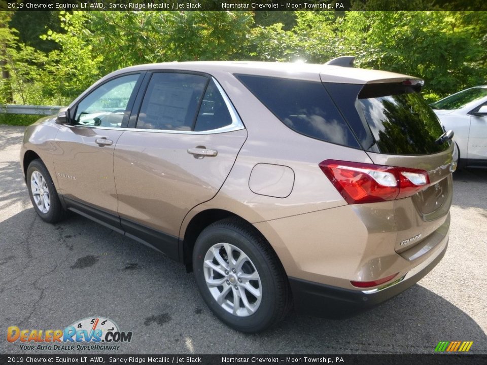 2019 Chevrolet Equinox LT AWD Sandy Ridge Metallic / Jet Black Photo #3