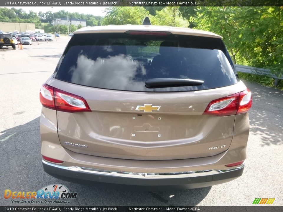 2019 Chevrolet Equinox LT AWD Sandy Ridge Metallic / Jet Black Photo #4