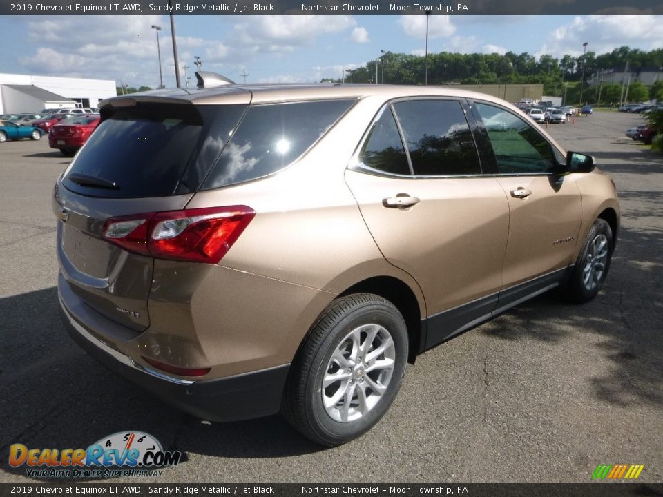 2019 Chevrolet Equinox LT AWD Sandy Ridge Metallic / Jet Black Photo #5