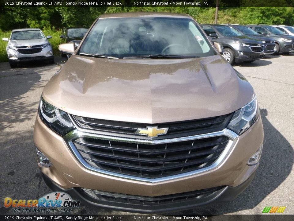 2019 Chevrolet Equinox LT AWD Sandy Ridge Metallic / Jet Black Photo #8