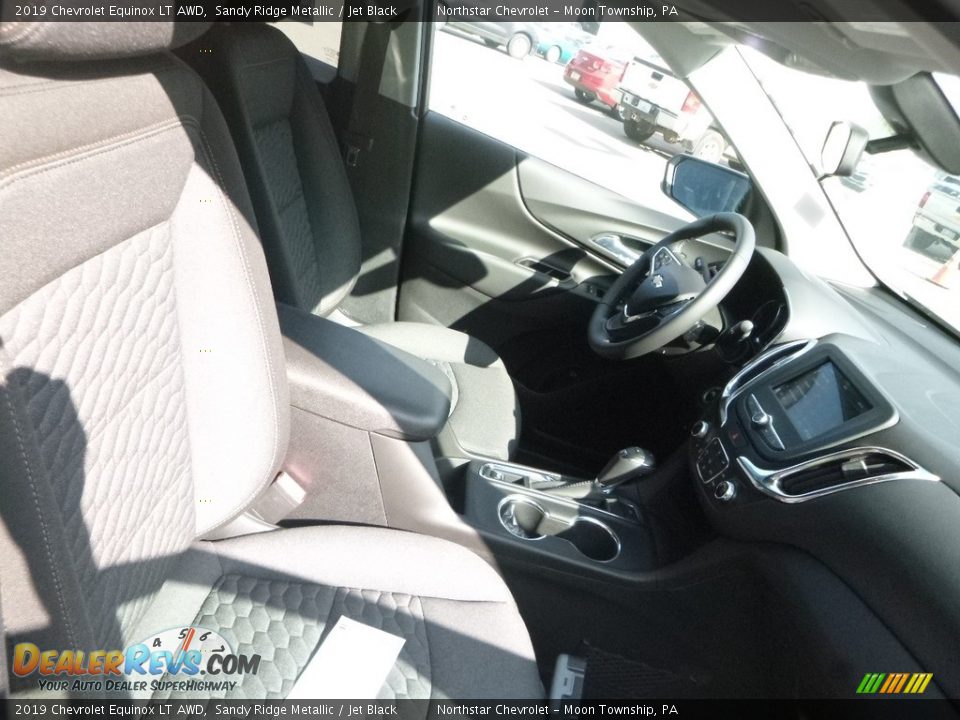 2019 Chevrolet Equinox LT AWD Sandy Ridge Metallic / Jet Black Photo #10