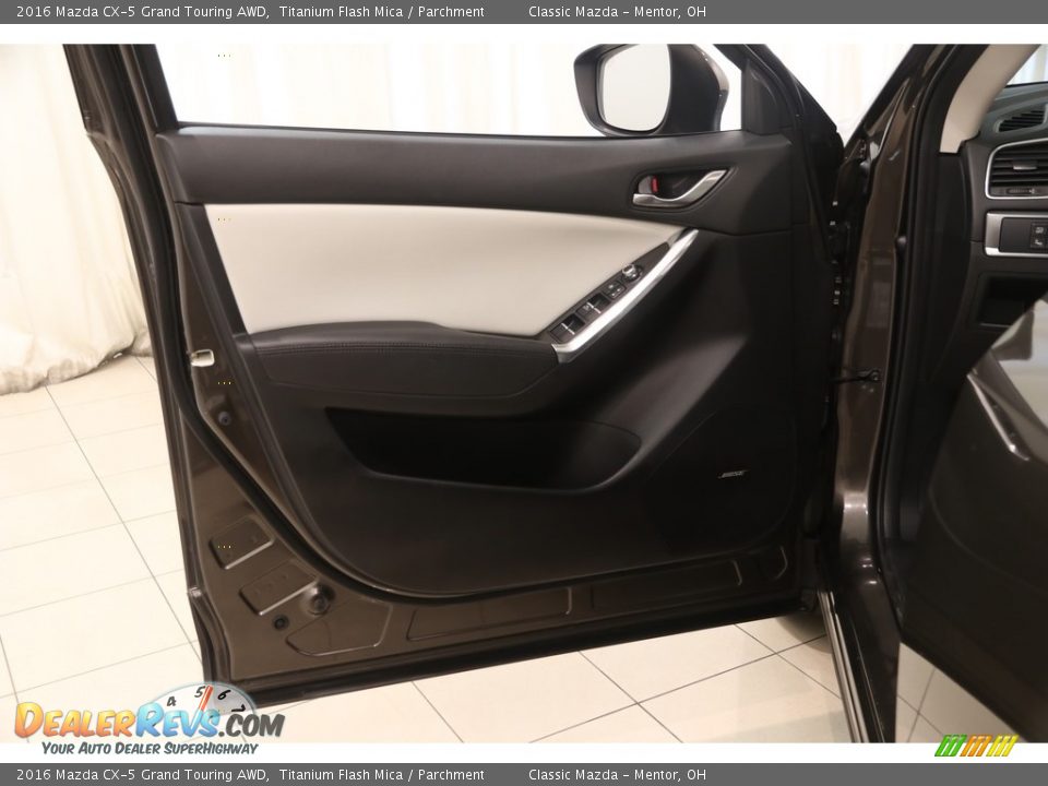 2016 Mazda CX-5 Grand Touring AWD Titanium Flash Mica / Parchment Photo #4