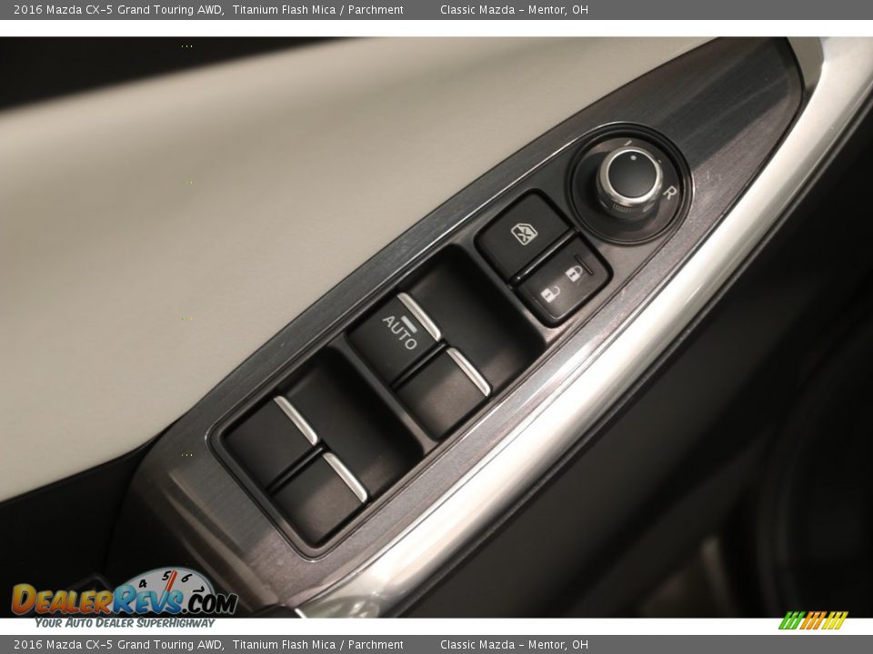 2016 Mazda CX-5 Grand Touring AWD Titanium Flash Mica / Parchment Photo #5