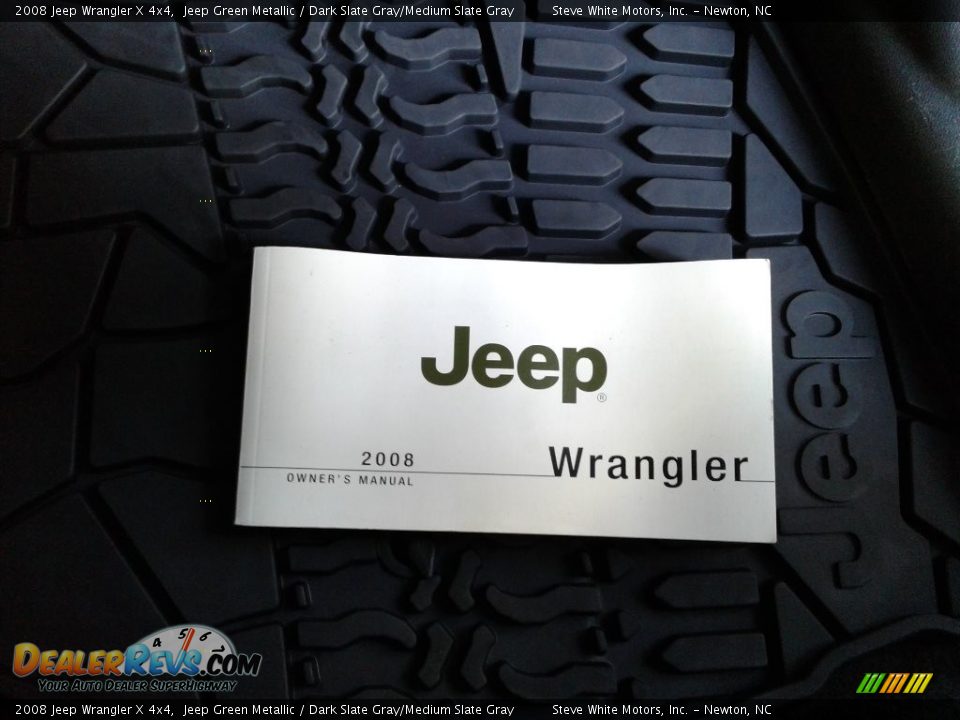 2008 Jeep Wrangler X 4x4 Jeep Green Metallic / Dark Slate Gray/Medium Slate Gray Photo #26