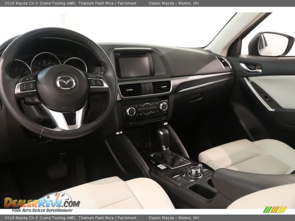 2016 Mazda CX-5 Grand Touring AWD Titanium Flash Mica / Parchment Photo #8