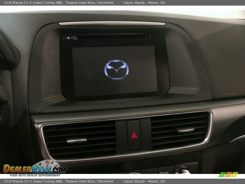 2016 Mazda CX-5 Grand Touring AWD Titanium Flash Mica / Parchment Photo #12