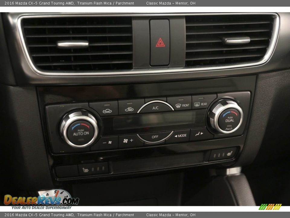 2016 Mazda CX-5 Grand Touring AWD Titanium Flash Mica / Parchment Photo #13