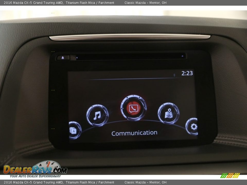 2016 Mazda CX-5 Grand Touring AWD Titanium Flash Mica / Parchment Photo #14