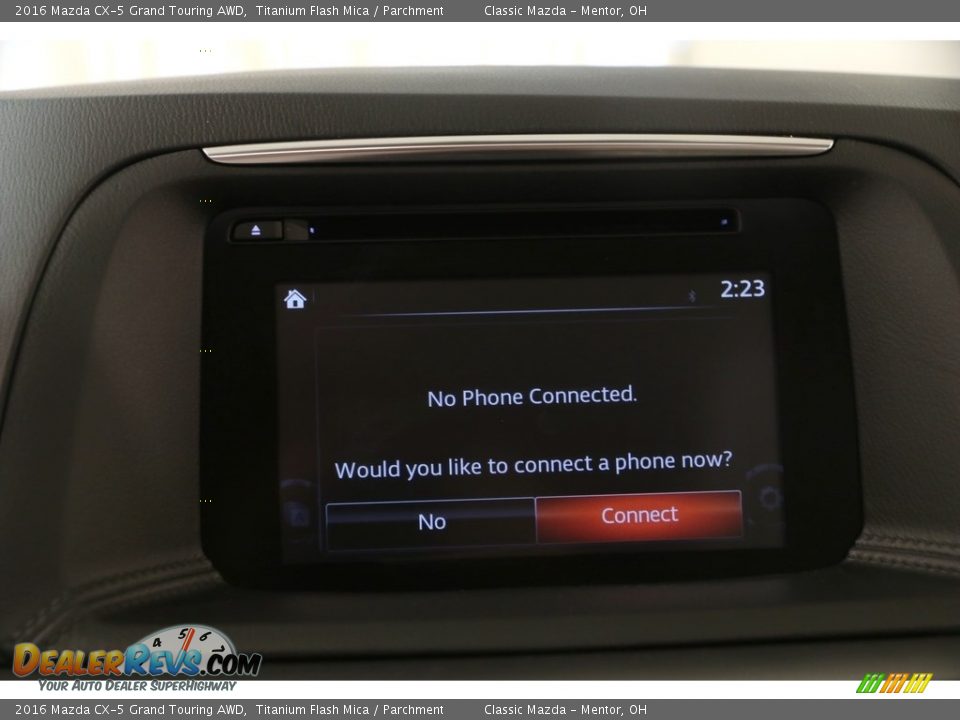 2016 Mazda CX-5 Grand Touring AWD Titanium Flash Mica / Parchment Photo #15