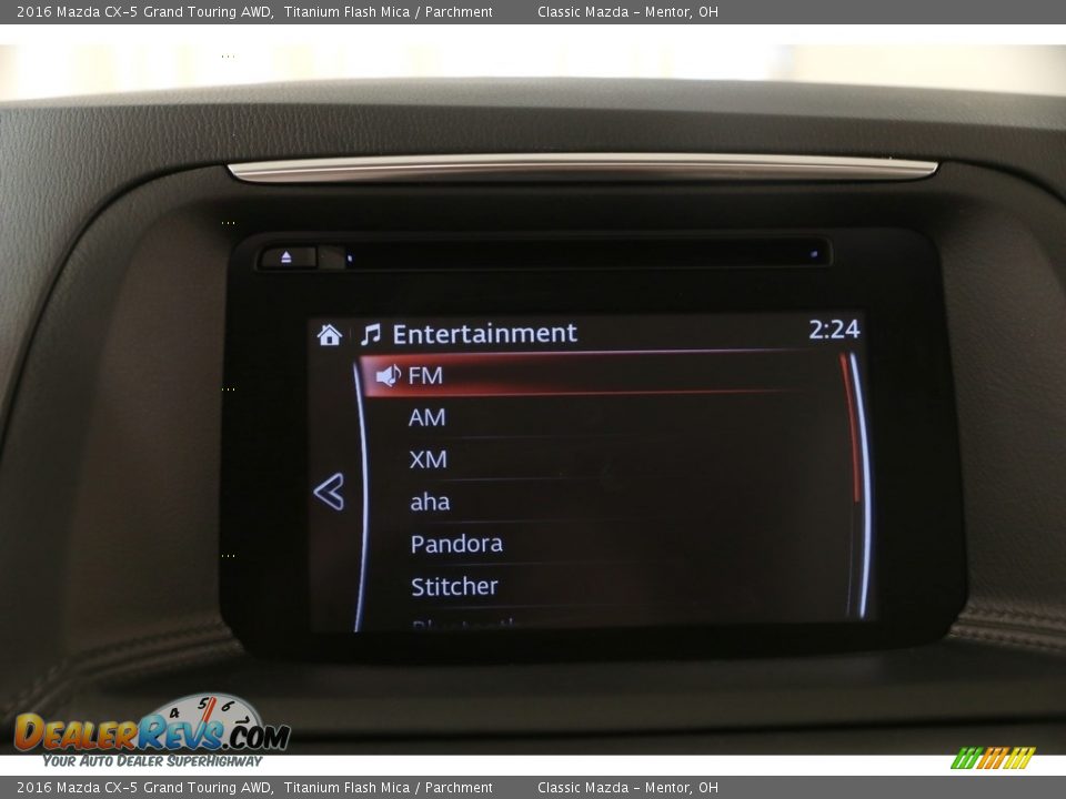2016 Mazda CX-5 Grand Touring AWD Titanium Flash Mica / Parchment Photo #16