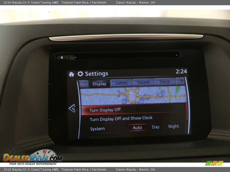 2016 Mazda CX-5 Grand Touring AWD Titanium Flash Mica / Parchment Photo #18
