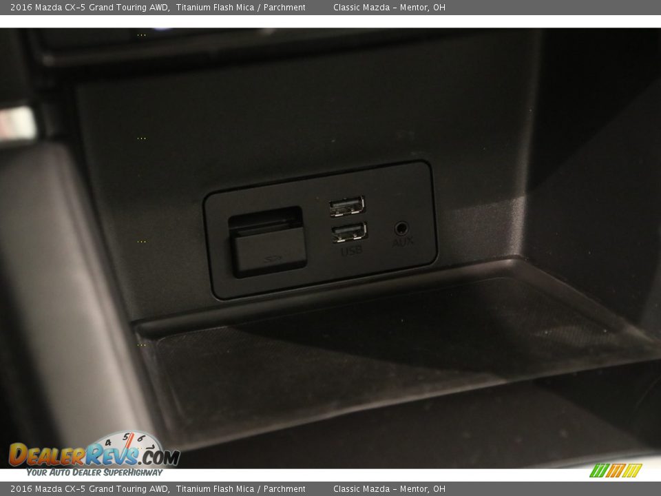 2016 Mazda CX-5 Grand Touring AWD Titanium Flash Mica / Parchment Photo #19